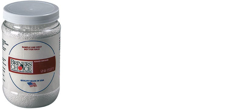 BRINERS CHOICE® Anhydrous Calcium Chloride Pellets - OxyChem Calcium Chloride